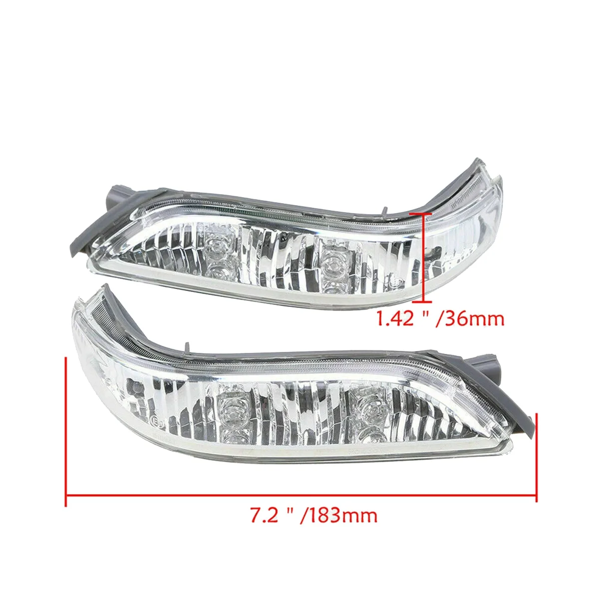 Links 34350-sja-g02 Achteruitkijkspiegel Achteruitkijkspiegel Licht Led Richtingaanwijzer Voor Honda 08-13 Accord 07-10 Acura Rl