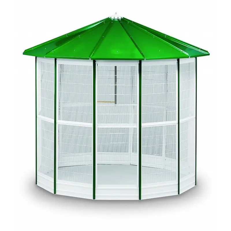 Wholesale Quality Great Grades Supplies Pet Products Painted 12 Sides Large Bird Cages For Sale