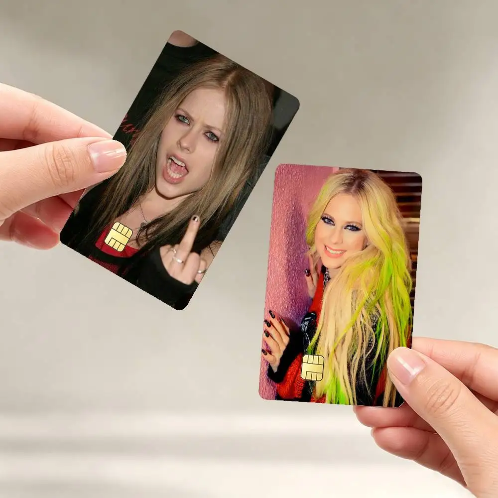 Y2K A-Avril L-LavignES 00S Sticker Film Tape Skin for Credit Card Debit Card Waterproof Stickers