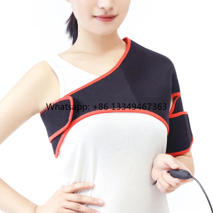 Infrared Heat Therapy System Adjustable Heated Hot Cold Pack for Shoulder Pain Relief Carbon Fiber Heating 3 Therapy Supplies