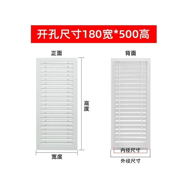 for Cabinet Louver Vent Shutter Wardrobe Shoe Door 18mm Board