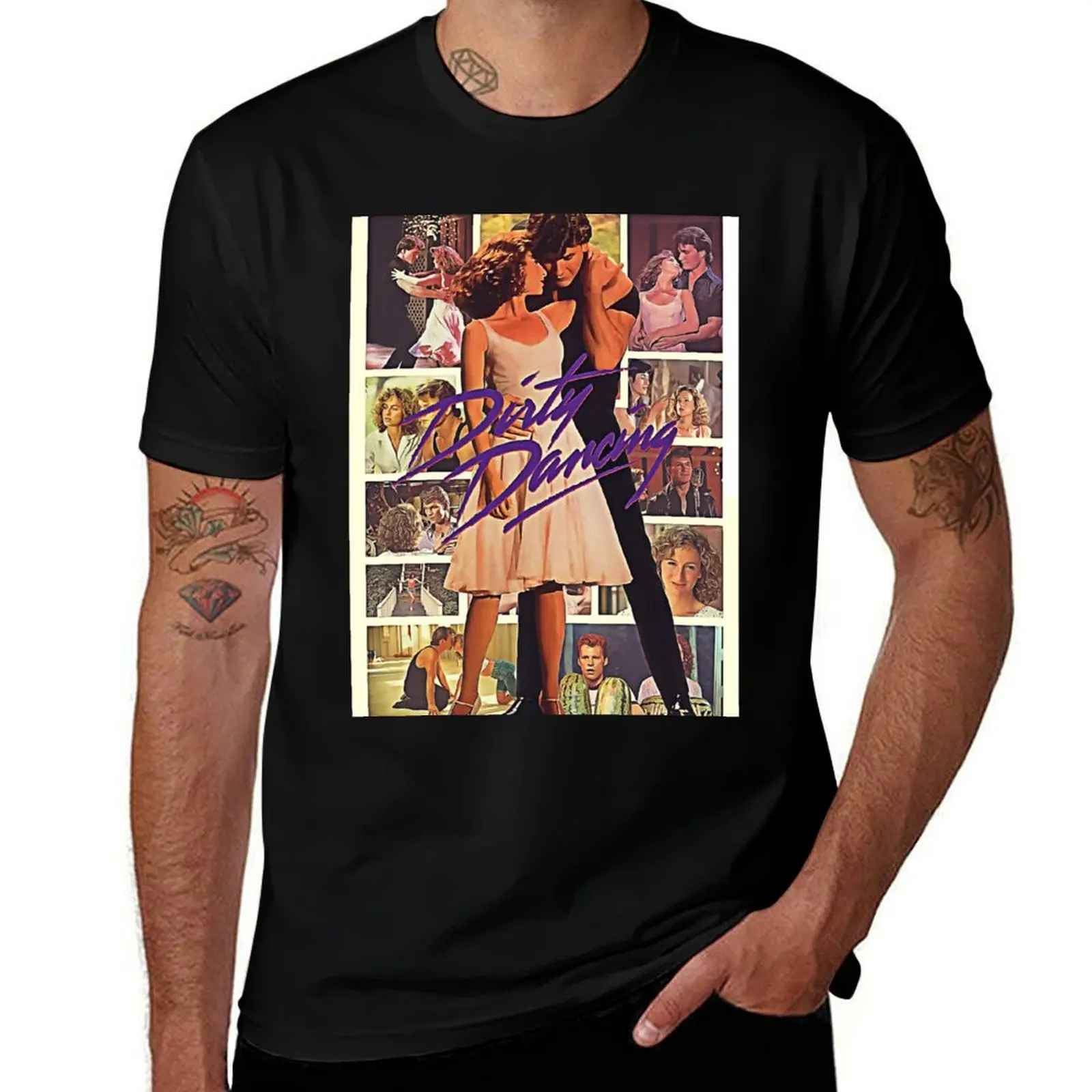 Dirty Dancing T-Shirt Basic Solid Tee for Daily Use T-Shirt