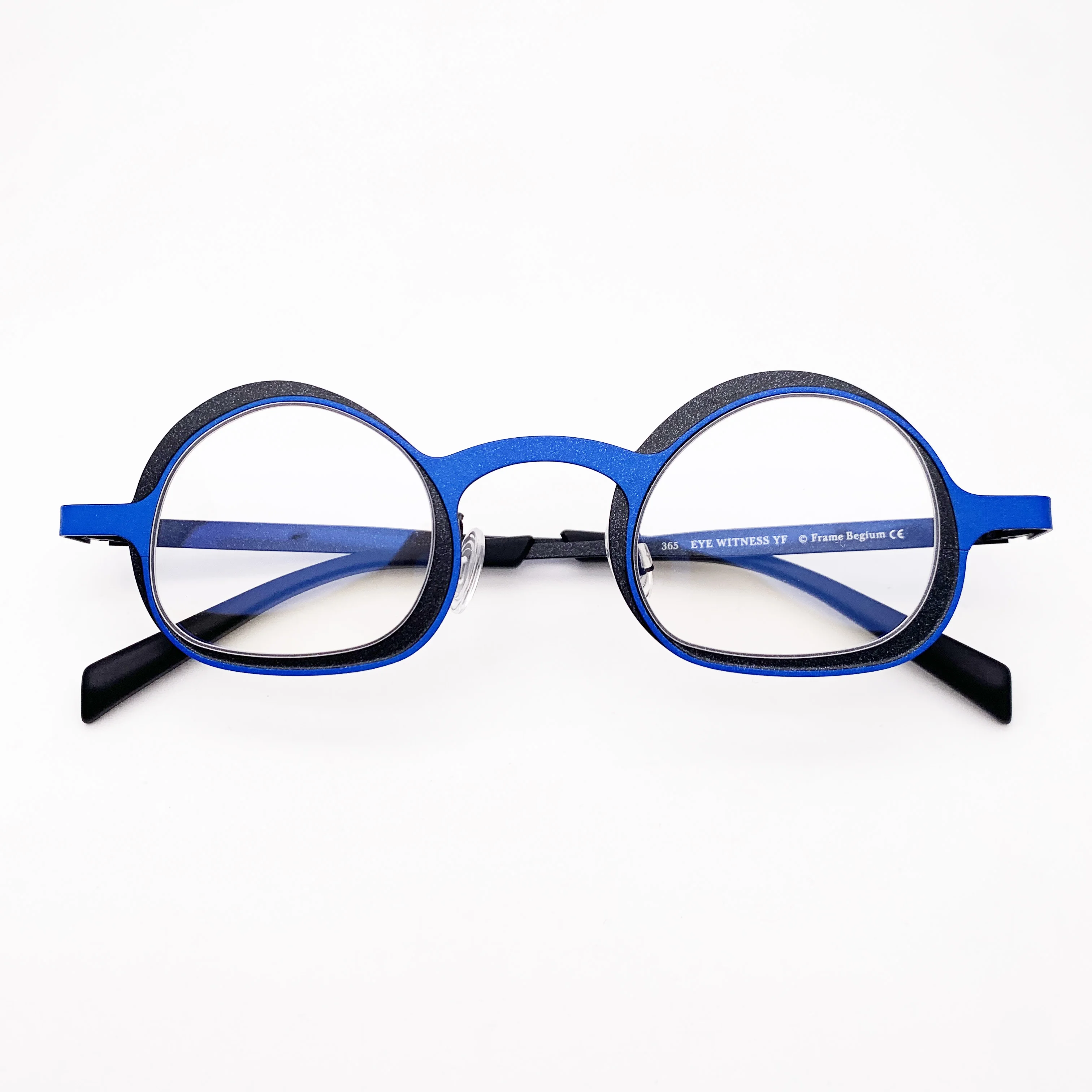 Belight optique belgique Design géométrie cercle titane lunettes rondes monture de lunettes hommes femmes lunettes oeil sans YF