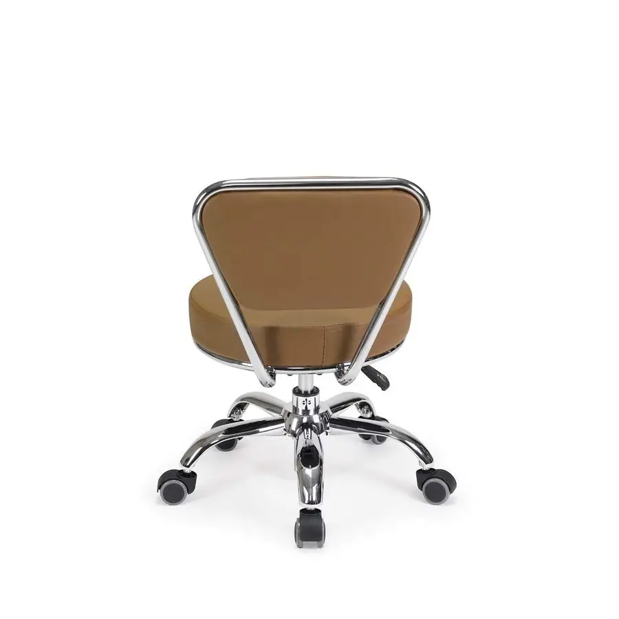 เก้าอี้นั่งอาบน้ำแบบมีล้อ Dayton รุ่น Cappuccino ระบบลม, เก้าอี้เตี้ยปรับระดับความสูงได้ 1315 เหมาะสำหรับอ่างอาบน้ำในห้องน้ำ, พร้อมเบาะรองนั่ง