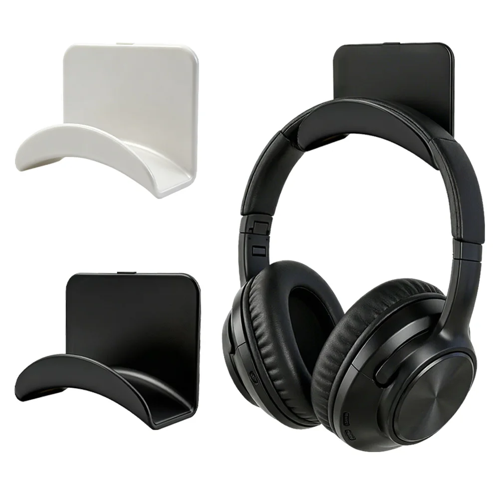 Universal Wall Mounted Headphone Stand Gaming Controller Holder Headset Stand Display Rack Under Desk Hanger Hook For Earphone