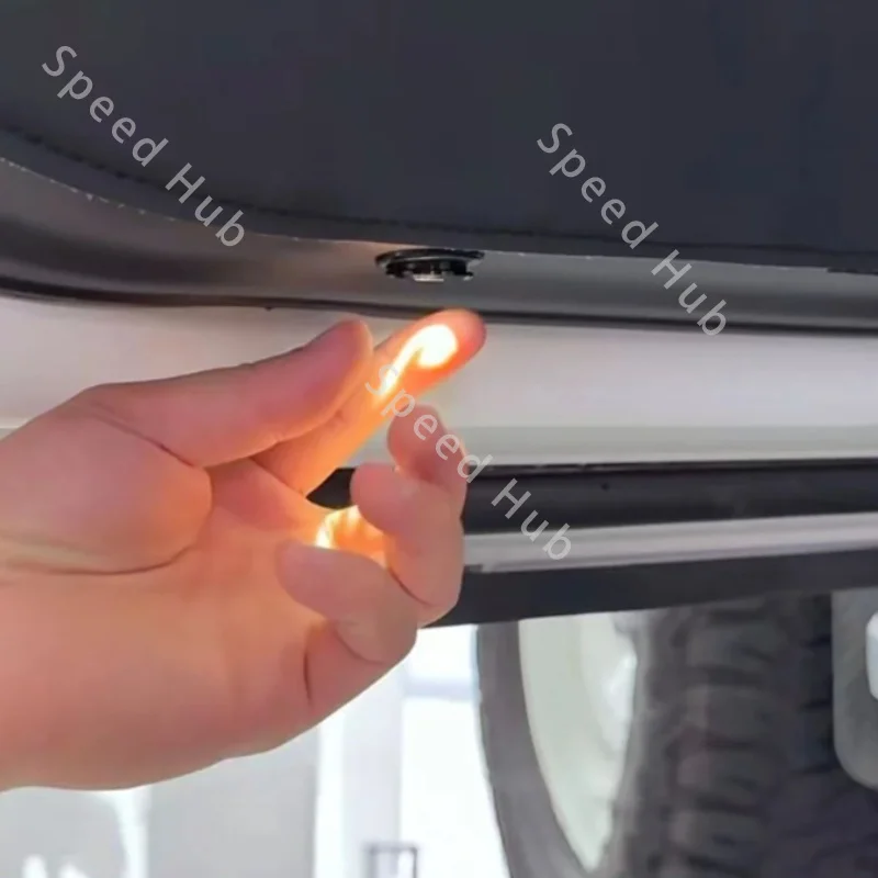 4 pcs For BAW 212 BAIC 212 T01 2024-2026 Auto LED Door Courtesy Light Ambient Lighting Modified Accessories Auto Parts