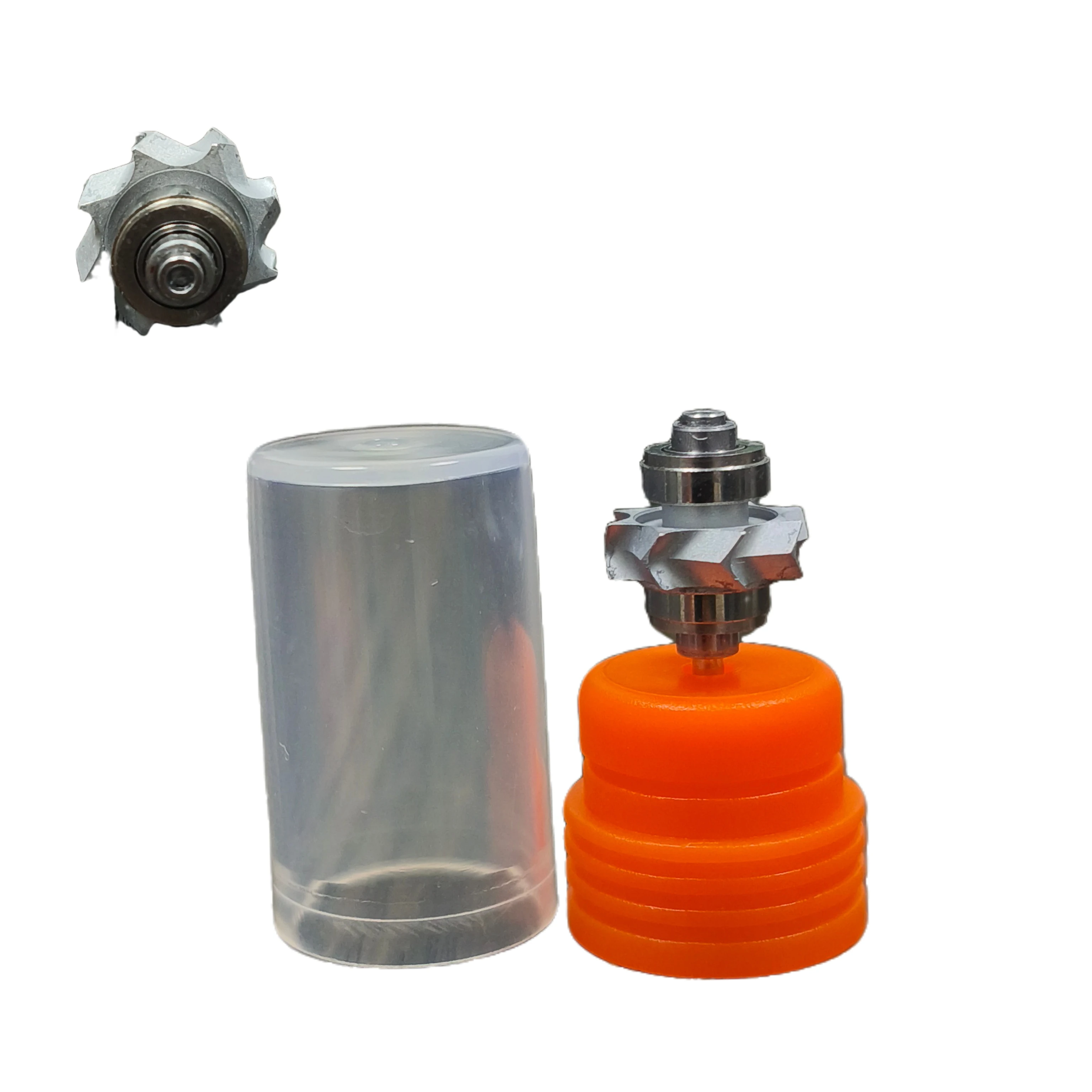 Dental Cartridge Turbine Rotor FIT for Sirona T2 Boost-S /T3 Boost-S Back cover with 3 grooves