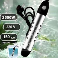Pool Heater Water Heating Boiler Swimming Solar Bath Tub Immersion Portable Hot Fast Automatic Power Off Intelligent 2500W 220V