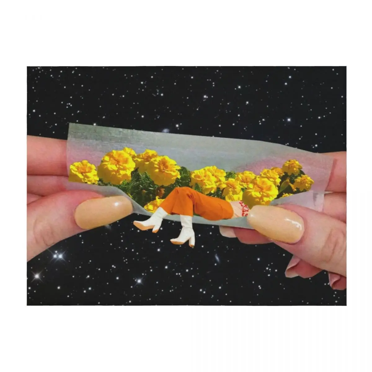 

Rolling with the Flowers Throw Blanket Polar anime Summer Luxury St Blankets