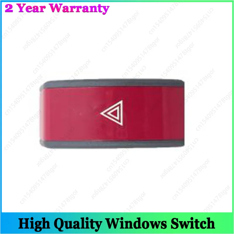 

9138107 1241630GR 1241630 Car Double Flash Switch Emergency Hazard Warning Light Switch Button For Opel Tigra 2004-2010