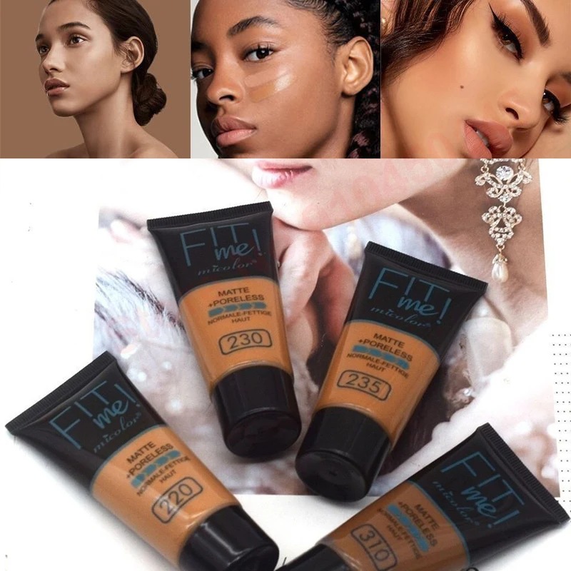 Corrector de base de piel negra para mujeres negras, maquillaje facial de imprimación de piel seca aceitosa, más adecuado para mujeres negras, Cosméticos Coreanos