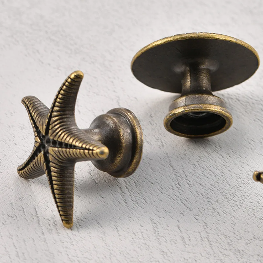 10 Pcs Bookshelf Cabinet Knobs Screw Dressing Table Decorative for Dresser Cabinets