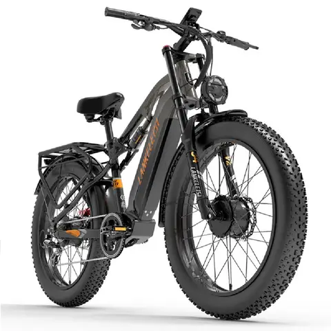8 best sales elcykel med dubbla motorer - №1