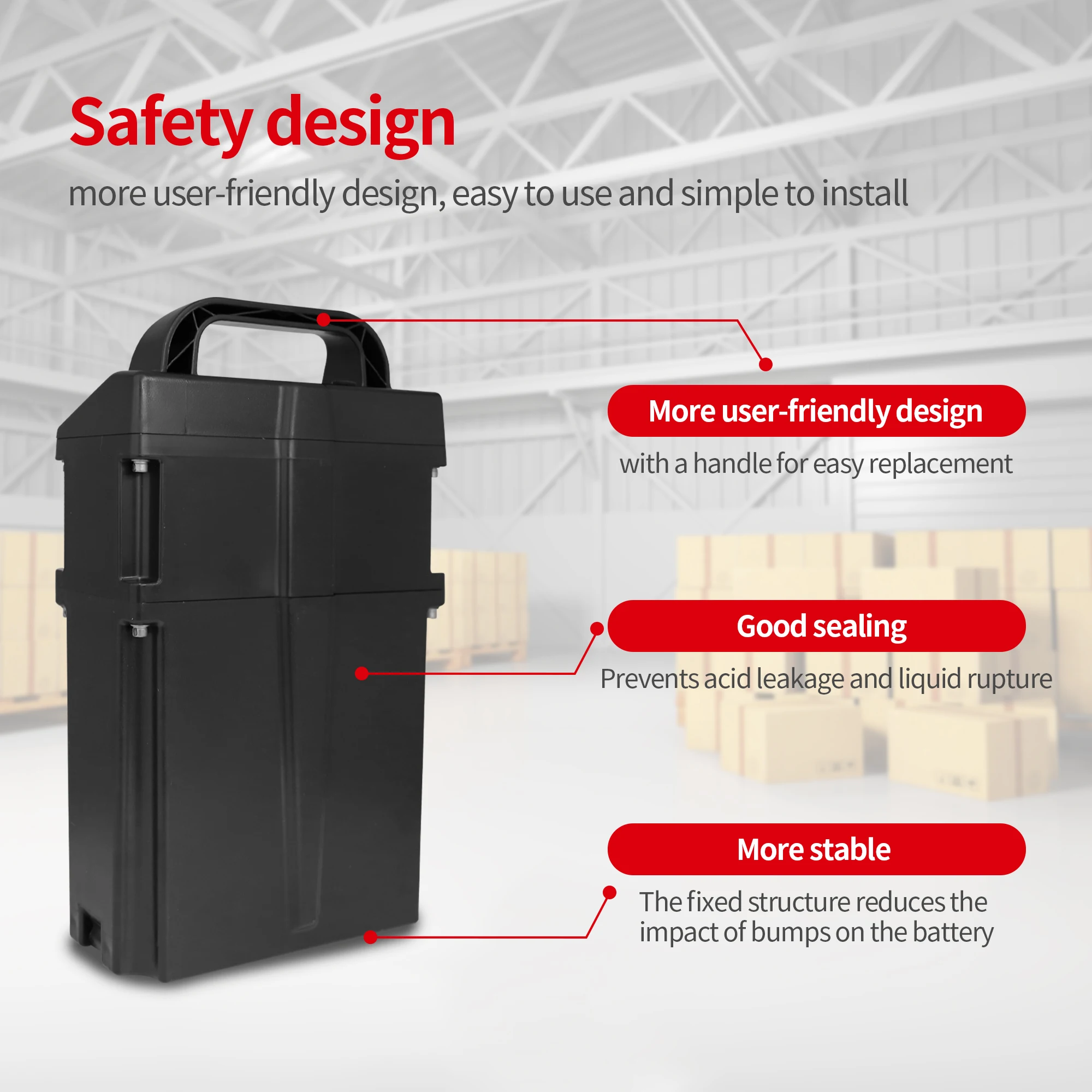 Picture 4: 24V 20Ah LiFePO4 Battery for Linde MT12 MT15 B/C Still ECH12 Electric Pallet Truck