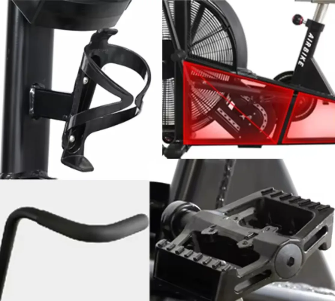 Fan Exercise Bike Upright Air Bike Indoor Cycling Stationary Bicycle Fitness Equipment Exercise Air Bike