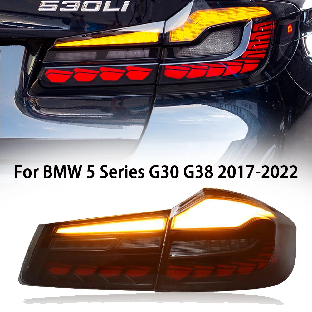 Car LED Tail Lights For BMW G30 G38 F90 M5 5 Series 520i 530 550 540 525i 2017-2022 Taillamp Taillight Rear Brake Lamps