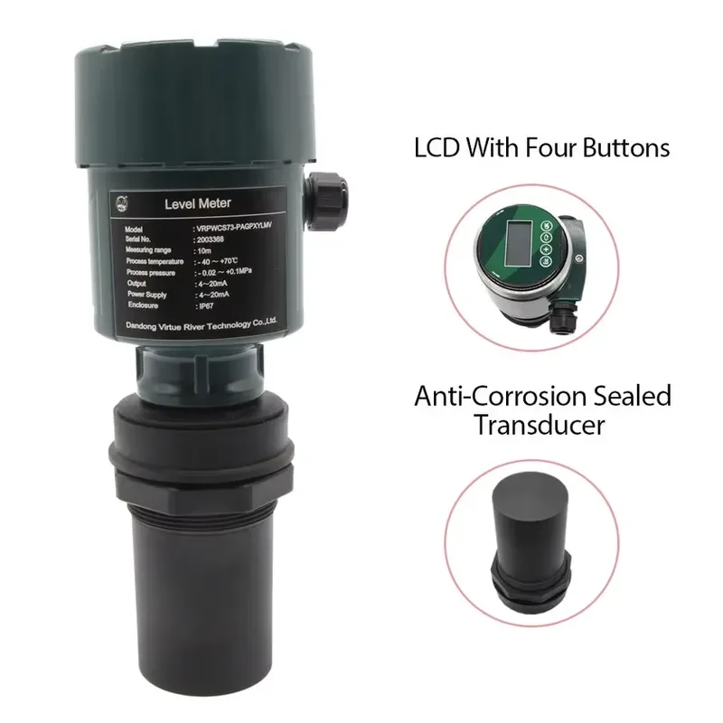 High Accuracy Waterproof Smart Digital Oil tank Level Monitor Trasmisor De Nivel