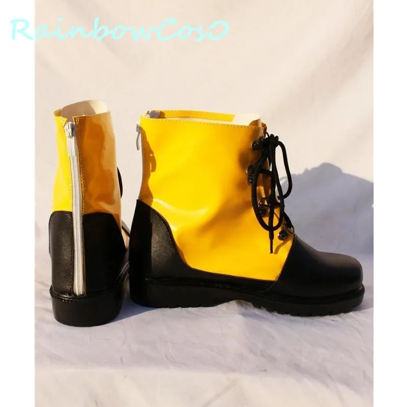 أحذية RainbowCos0 التأثيرية FF5 Tidus أحذية كوسبلاي فاينل فانتسي Tidus أحذية لعبة أنيمي الهالوين وعيد الميلاد