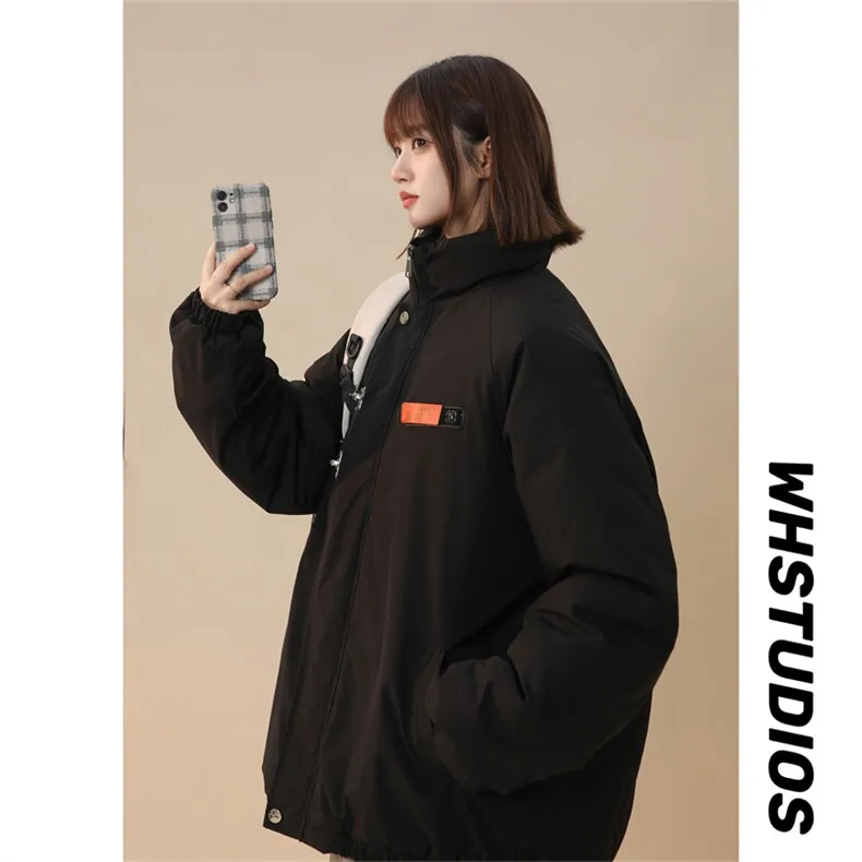 UMI MAO New Winter Men's Jacket With Airplane Buckle New Chinese Style Padded And Thickened Cotton Coat