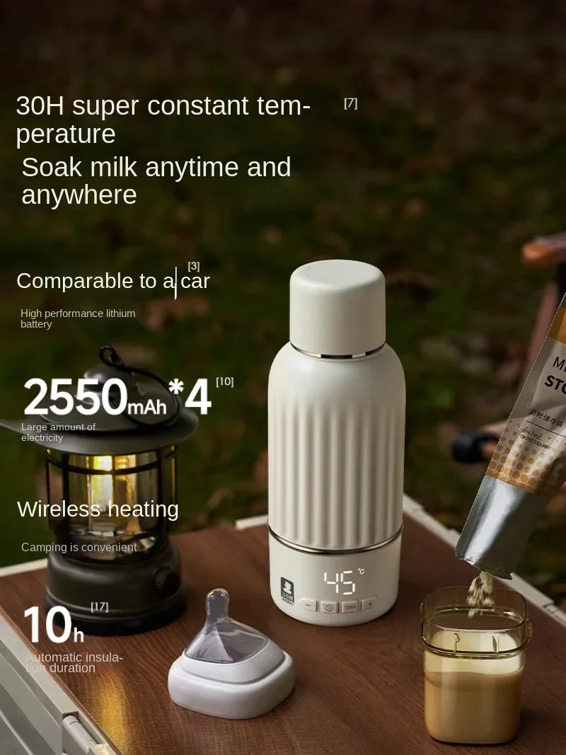 thermostatic pot special wireless portable thermostatic water cup for going out