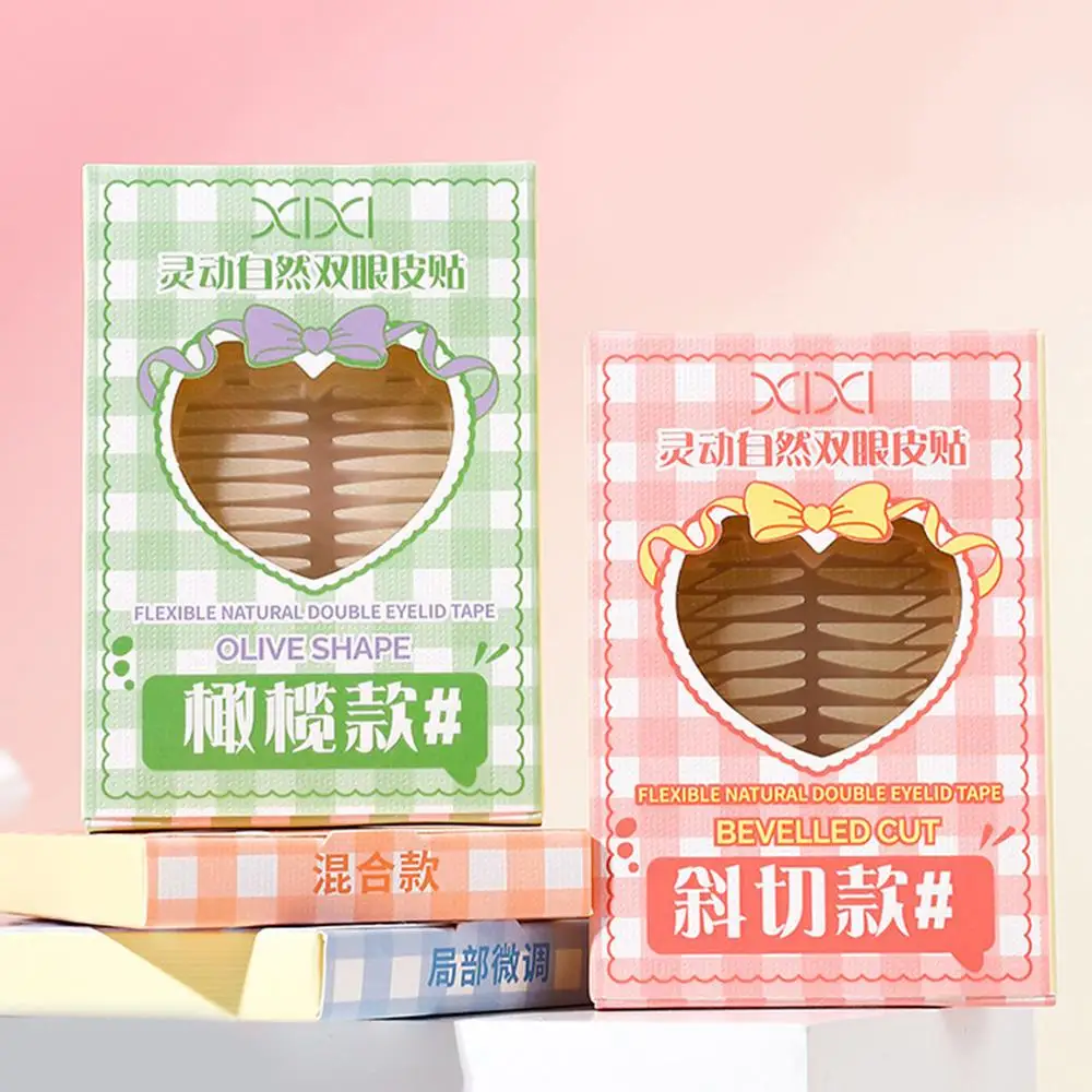 Autocollant Invisible Double paupière en dentelle, 1 sac, Patch Double paupière, outil de maquillage, autocollant pour les yeux utile, fournitures pour femmes, Pasters multi-formes