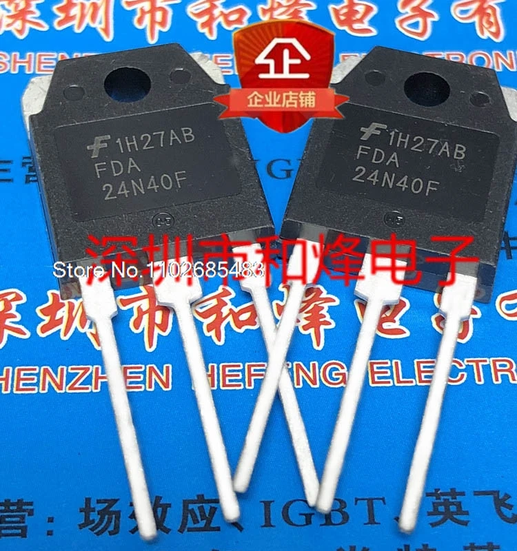 

(5PCS/LOT) FDA24N40F TO-3P 400V 24A