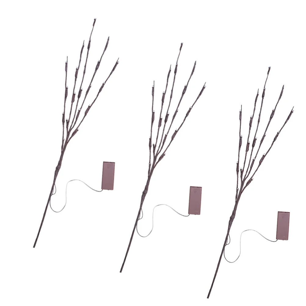 

3Pcs LED Branch Lamp 20LED Realistic Tree Branch Light Fine Workmanship Home Room Desk LED Decor Lighting Home Lamp Decor