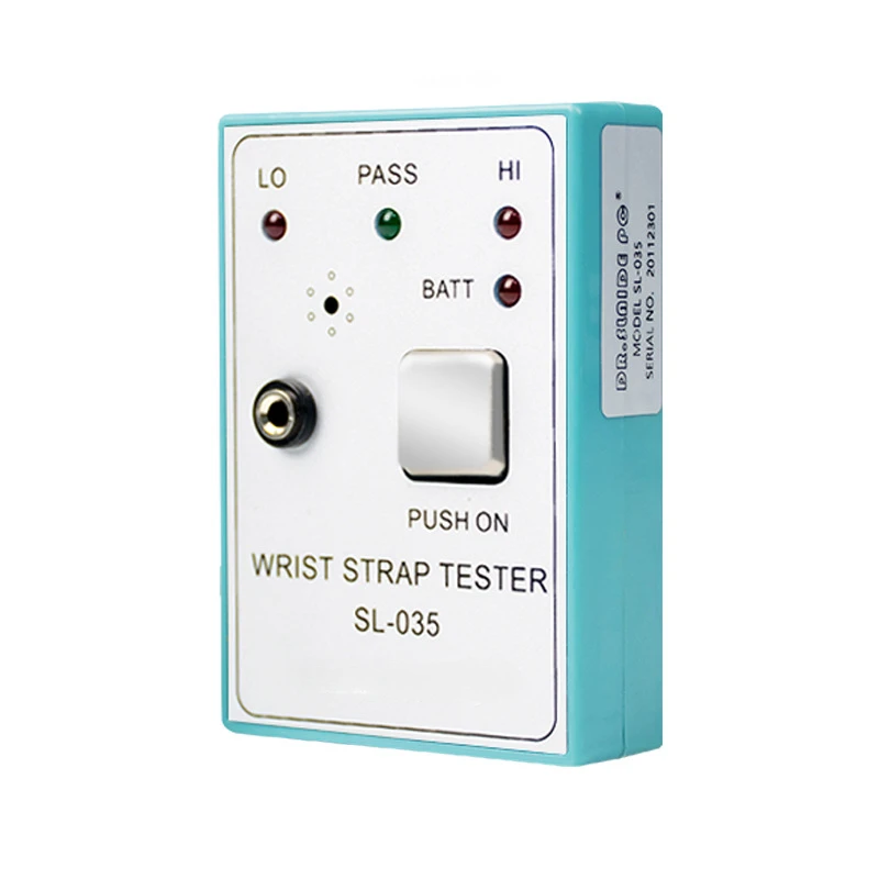 Anti-static wrist strap tester, static bracelet tester, wired wireless testing instrument SL-035