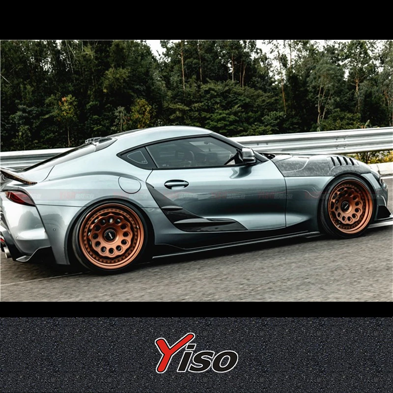 Suitable for SUPRA A90 Savearth Side Skirt Aerodynamic kit Modified encirclement Carbon fiber  SUPRA A90 Savearth Lower Spoiler