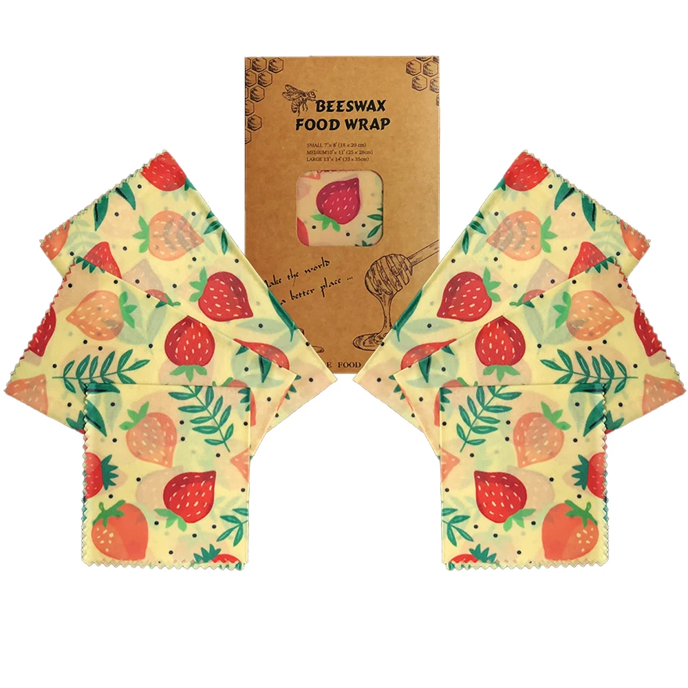 

Factory Price Reusable Food Wrap Beeswax Soya Wax 100% Pure Beeswax Wraps