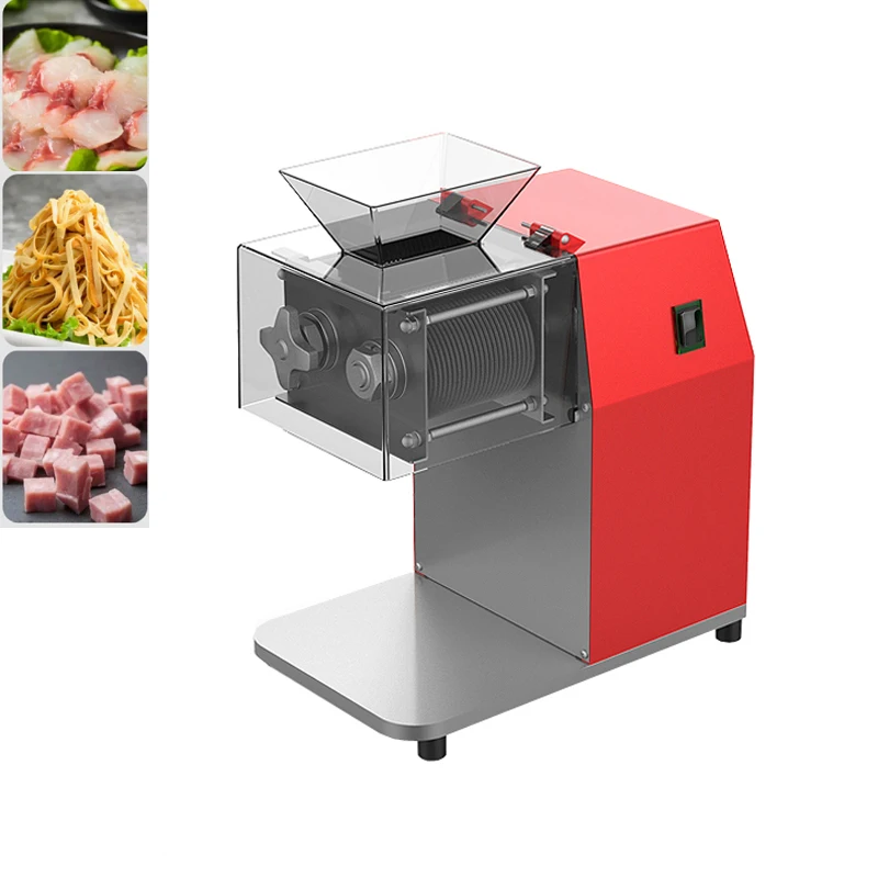 

Electric Meat Slicer Commercial Meat Cutter 1100W High-power Stainless Steel Large Electric Vegetable Cutting Machine