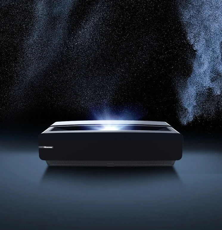 Hisense 4K Laser Projector 5300 Lumens Laser 4k UST Presentation Equipments Ultra Short Throw Projectors Android Laser TV