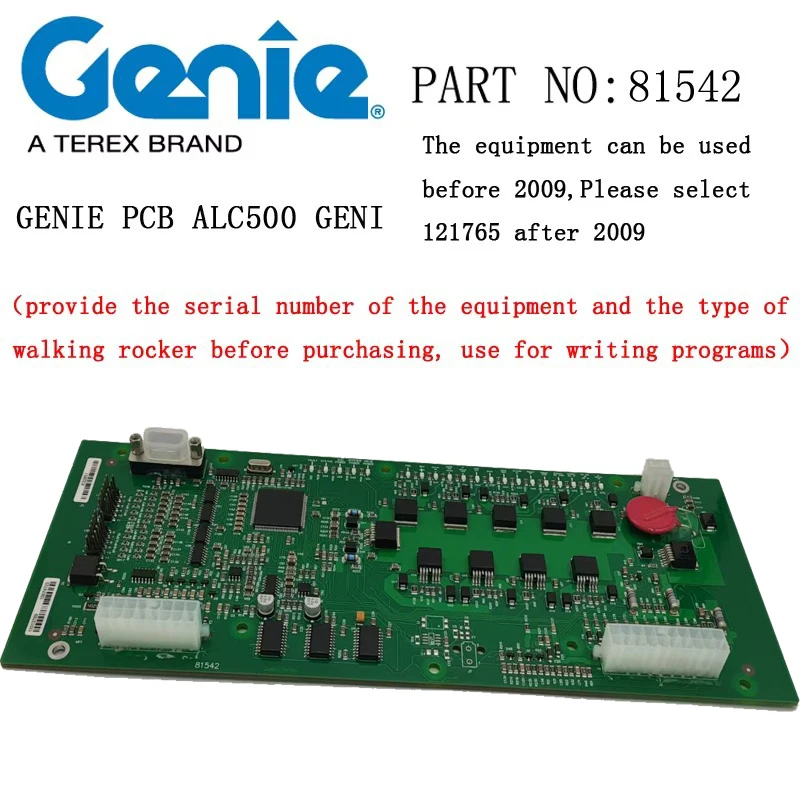 Genie  PCB,ECM,ALC500 GENI The Old  Circuit Board use for z45 s40 s45 s60 s65 s80 s85 z60