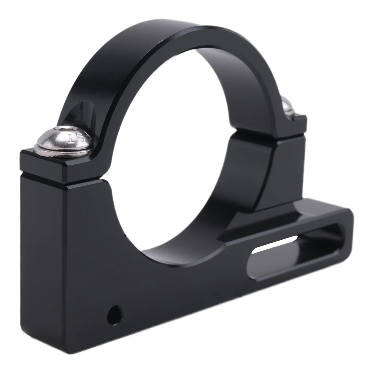 ABST  Sp8 Folding Bike Front Derailleur Adapter Conversion Mounting Base 40mm Clamp Ring BMX Cycling Parts black