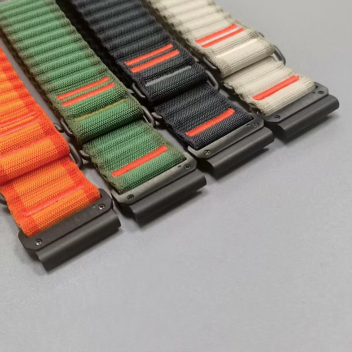 QuickFit 26mm 22mm Nylon Loop Strap For Garmin Fenix 8pro 51mm 47mm Sport Band For Fenix E 7 7X 6 6X 5X/Epix/Instinct 3 Bracelet