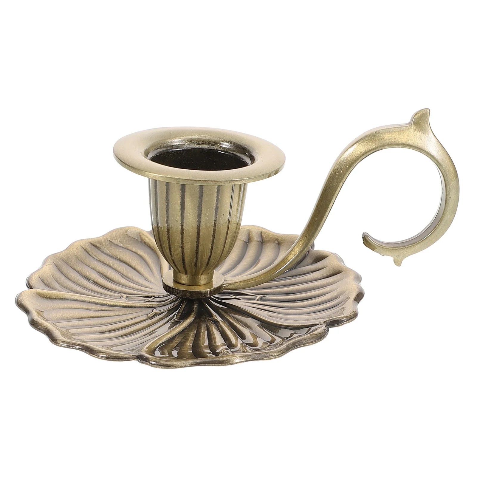 

Holder for Table Desktop Metal Stand with Handle Lightweight Easy to Store Decorative Home Office Accessory