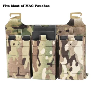 Molle Magazine Molle Magazine Insert ، MAG Insert ، حقيبة نايلون ويدج ماج ، أكياس مفتوحة علوية ، 5.56 ، 556 ، 762 أعلى 6 مبيعات 556 ذخيرة مزيفة - رقم 2