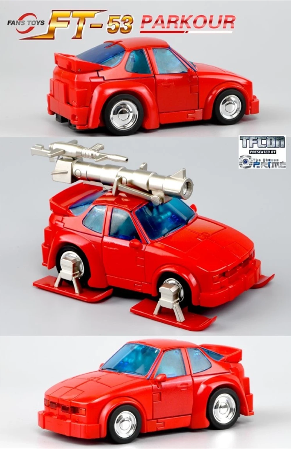 Transformação FansToys Robô Modelo com Caixa, Parkour Cliffjumper, Figura de Ação Mp Ratio, FT FT53, Em Stock