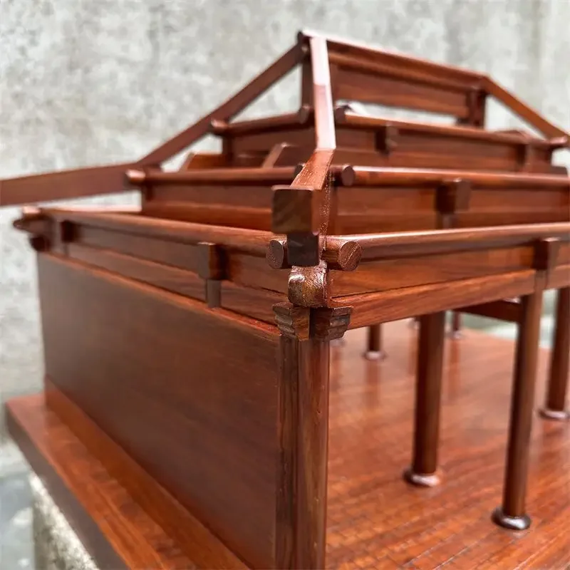 Chinese ancient building model Hall lifting beam structure teaching aids