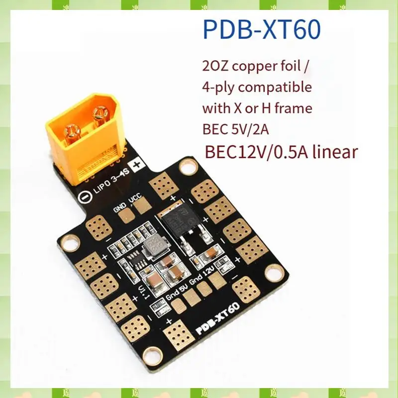 2025 Distribution Board For Matek Systems XT60 W/ BEC 5V 12V For QAV250 RC FPV Quadcopter,Distribution Board For Matek Systems X