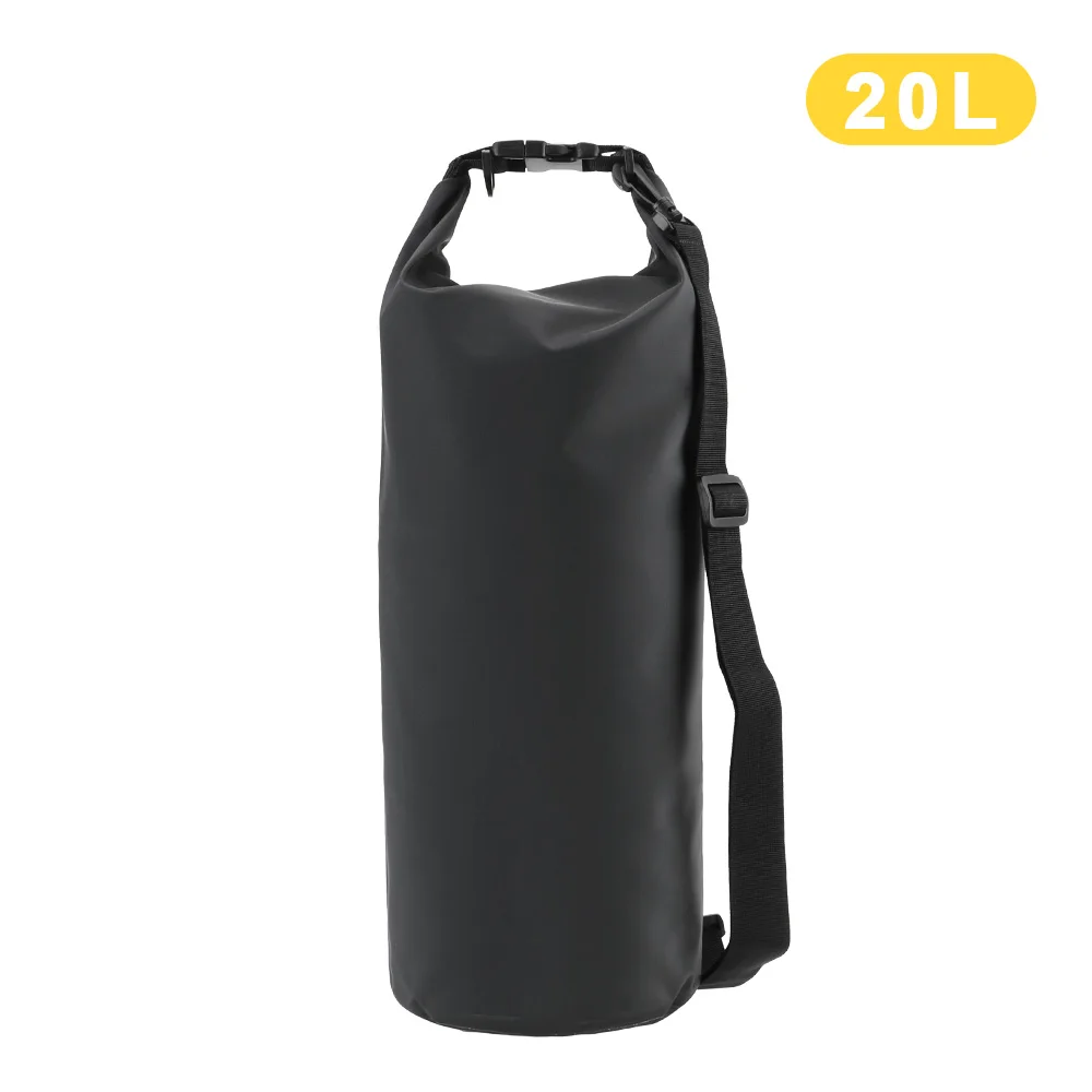 Bolso de hombro para motocicleta, bolsa para buceo, natación, senderismo, conducción, kits de viaje, impermeable, bolsa seca de PVC para exteriores, 10L, 15L, 20L, 30L
