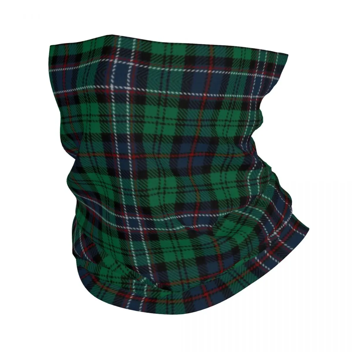 Scottish National Tartan Winter Headband Neck Warmer Men Hiking Running Tube Scarf Popular Gingham Plaid Face Bandana Gaiter