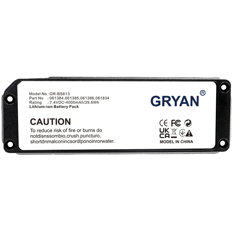 GRYAN 29.6Wh 4000mAh Speaker Battery for BOSE SoundLink Mini Bluetooth Speaker One Series For 061384 061385 061386 061834