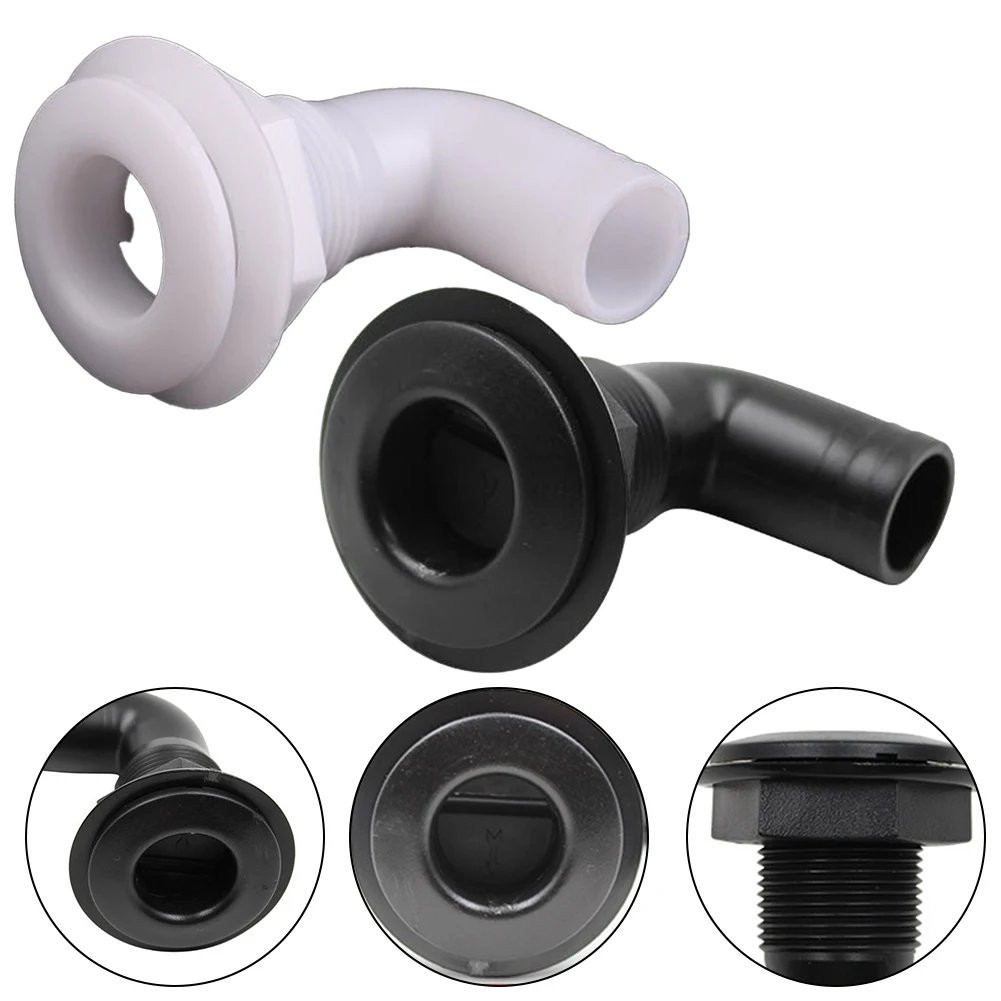 Marine Nylon 90 Degree Elbow Fitting for Hose Pipes Perfect Solution for Effective Bilge Pump Installation Needs