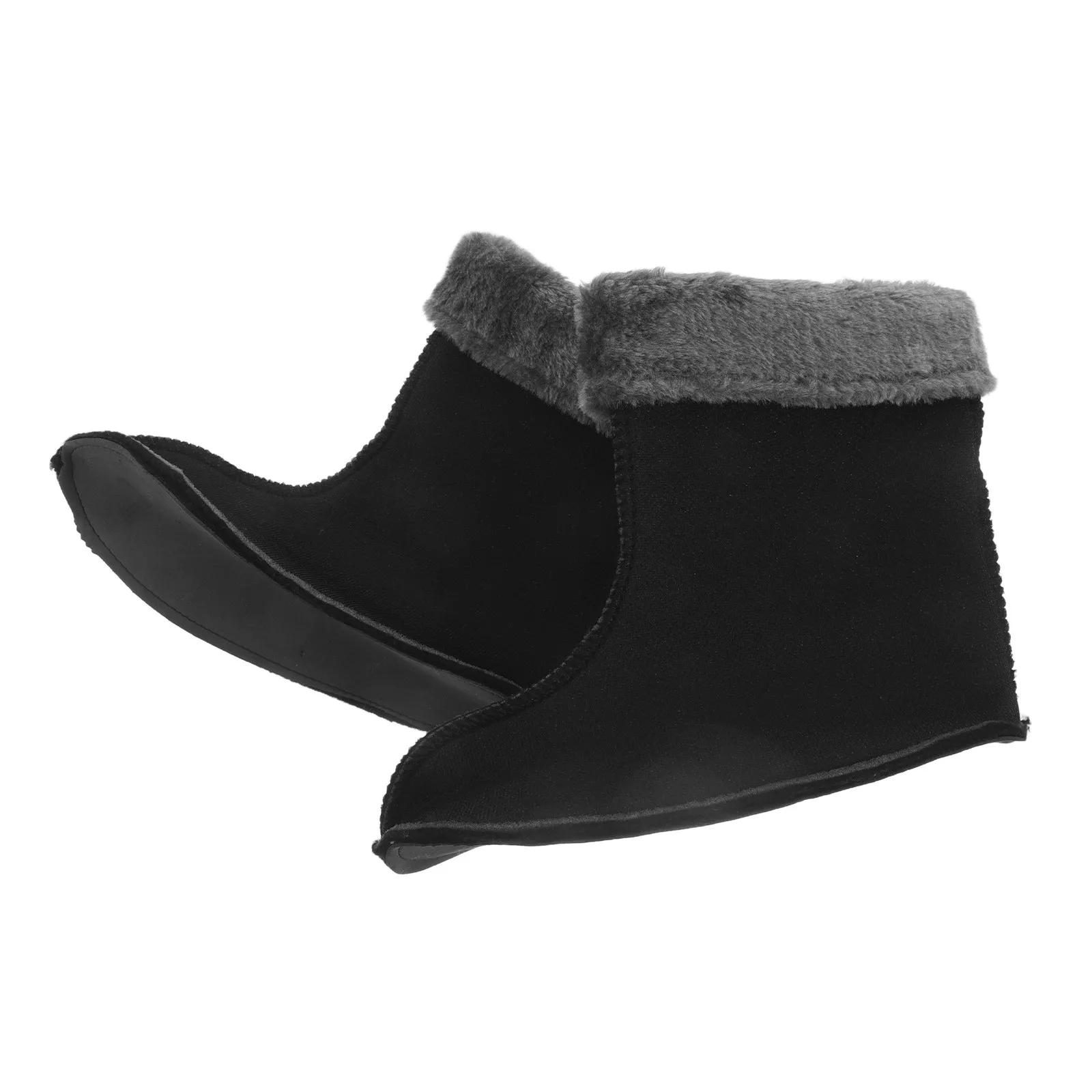 

1Pair 8 Inch Thermal Snow Boot Liners Thick Fleece-Lined Insulated Warm Socks for Outdoor Hiking Cold Weather Rain Boot Sock