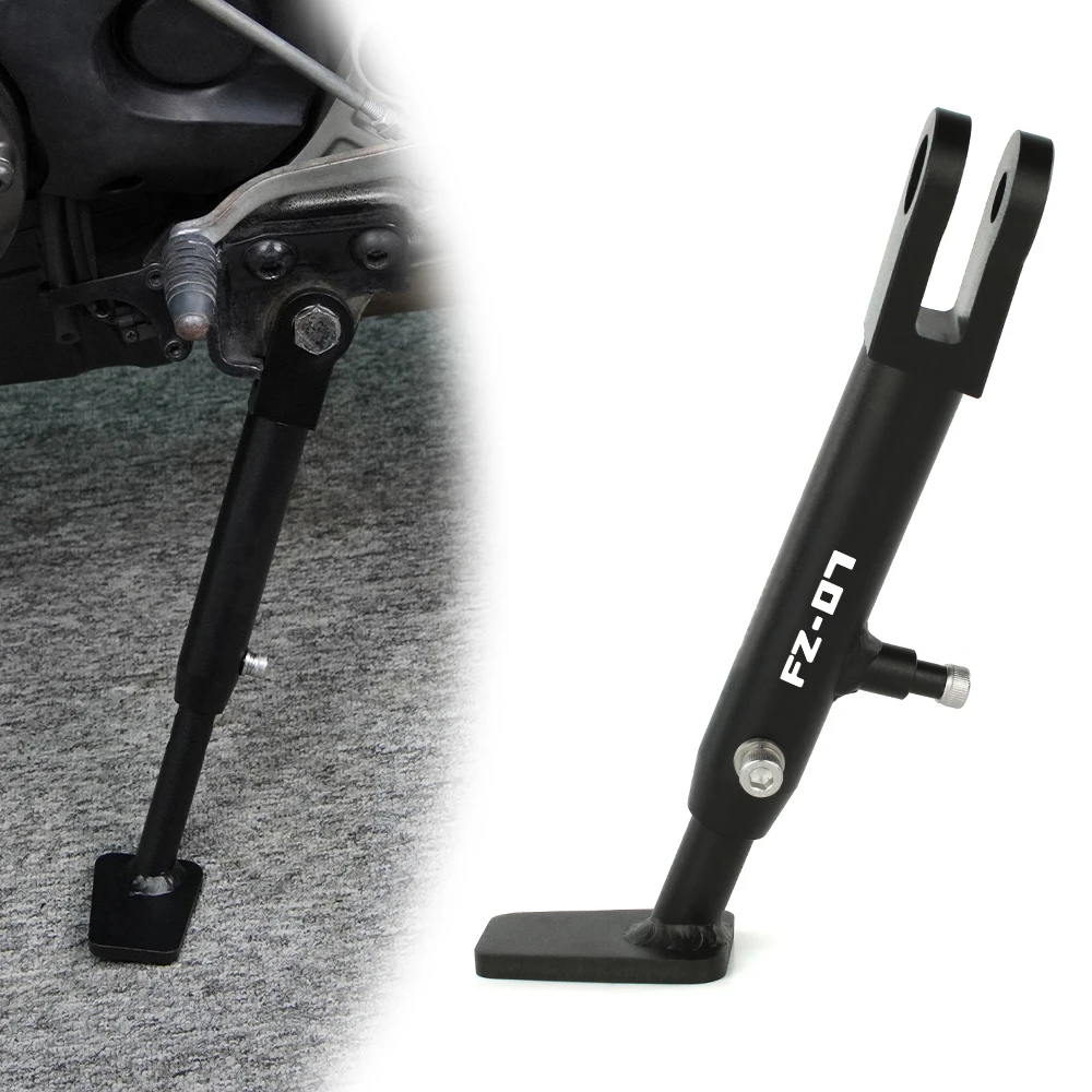 

Motorcycle Adjustable Kickstand Side Stand Parking Bracket For Yamaha FZ-07/MT-07 2014-2024 XSR700 Tracer 700 2016-2024 TRACER 7