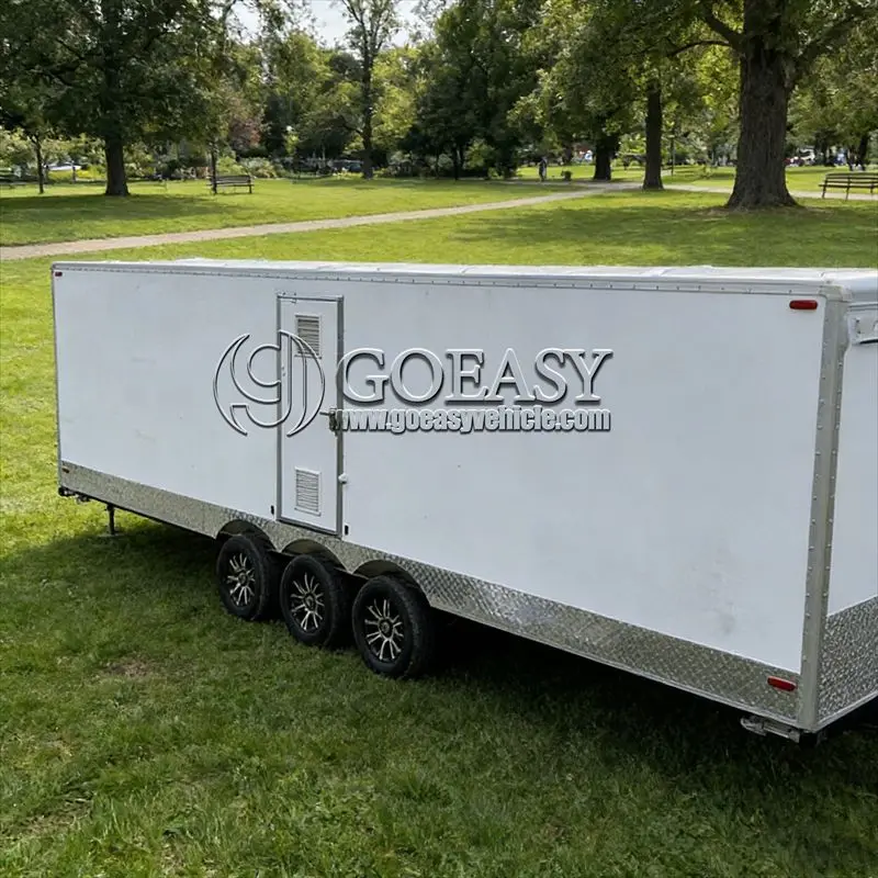 

Innovative Toilet Trailer Toilet Truck Design – Easy-Tow, Odor-Free Mobile Restroom with Ventilation