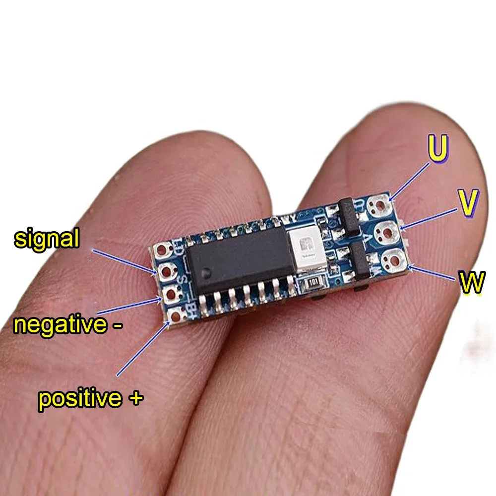 1S Mini BLDC Brushless Motor Driver Board DC 3V-6V 3.7V 4A Electric Regulator Drive regulation For Brushless Motor RC Drone