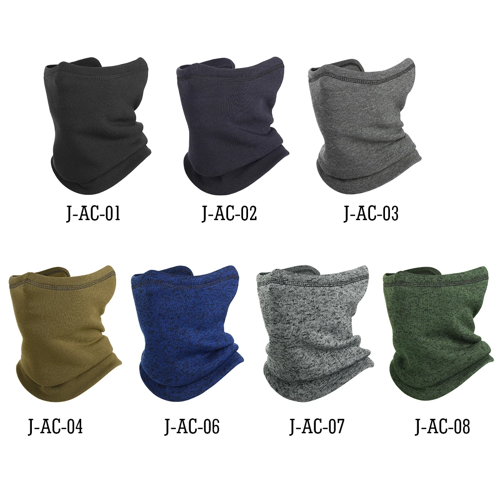 Fleece Sport Warmer Neck Gaiter Thermal Half Face Mask Cover Cycling Hunting Skiing Snowboard Bandana Men Women Winter Scarf