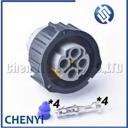 4 Pin Female 2-1813099-1 2-1813098-1 1813137-1 1-967402-3 Auto Waterproof Connector Speed sensor Plug Urea pump plug For truck